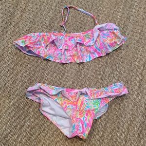 Lilly Pulitzer girls two-piece swim suit